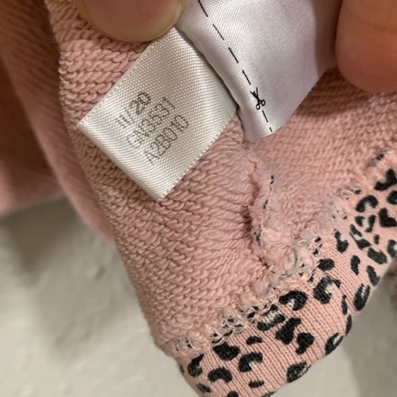 adidas Her Studio London Trefoil French Terry Animal Print Sweatshirt Size M - Picture 8 of 16